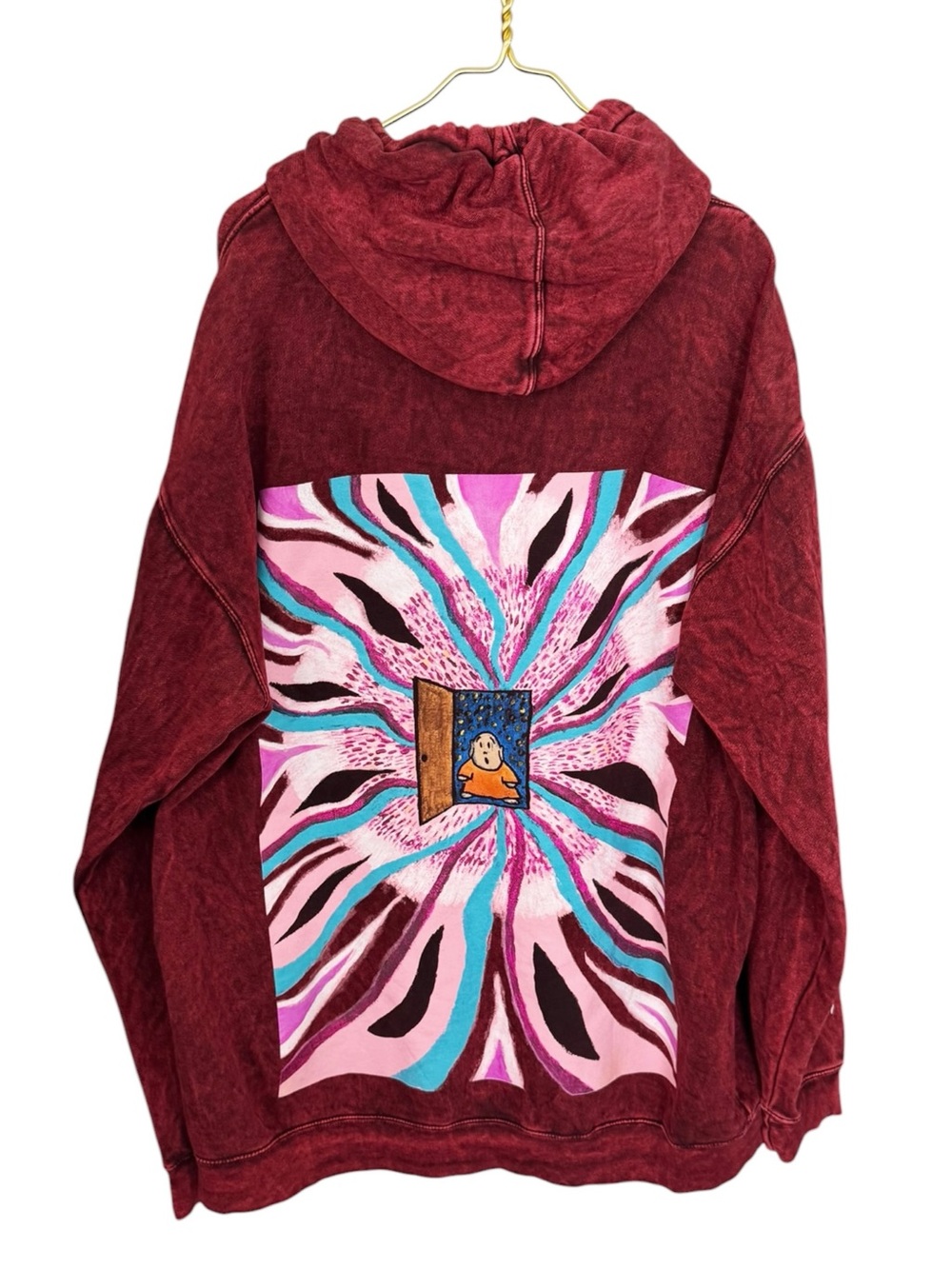 "Buddha & The Other Side Of The Door" Limited Edition Hoodie by Ben Fredette XXL